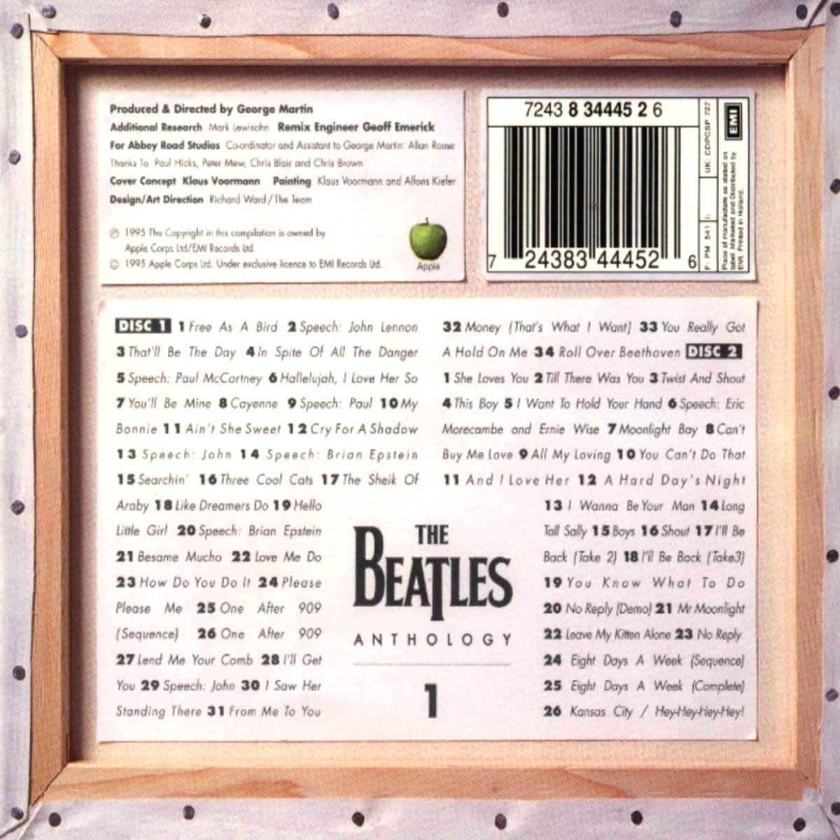 Bol Com The Beatles Anthology 1 Brian Epstein Cd Album Muziek