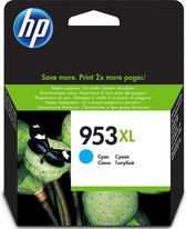 HP 953XL - Inktcartridge / Cyaan / Hoge Capaciteit