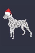 Boxer Notebook - Christmas Gift for Boxer Lovers - Boxer Journal
