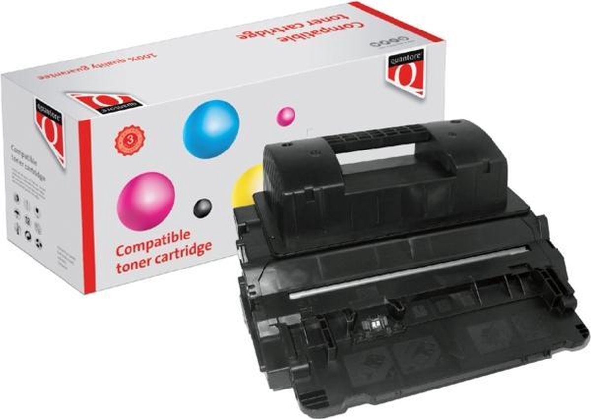 Quantore toner cartridge HP 90A (CE390A) zwart
