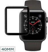 Apple iWatch Screen Protector 40mm - full cover - zwart