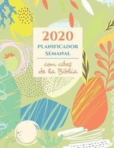 2020 Planificador Semanal y Organizador Con Citas De La Biblia