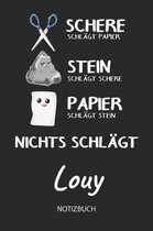 Nichts schl gt - Louy - Notizbuch