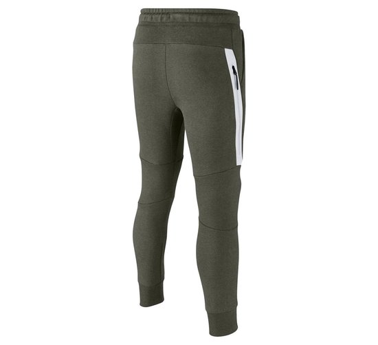 Nike Tech Fleece Sportbroek - Maat M - Unisex - donker groen/ zwart |  bol.com