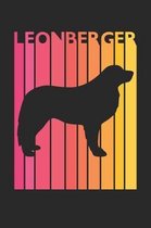 Vintage Leonberger Notebook - Gift for Leonberger Lovers - Leonberger Journal