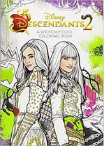 Descendants 2 a Wickedly Cool Coloring Book