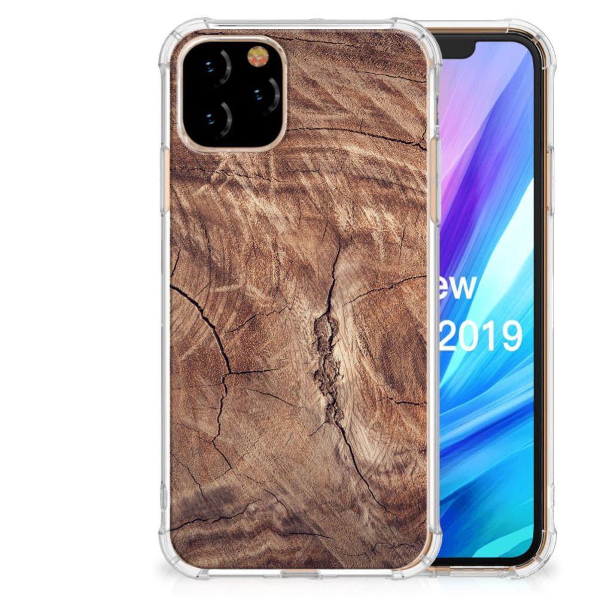 Apple iPhone 11 Pro Stevig Telefoonhoesje Tree Trunk