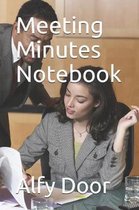 Meeting Minutes Notebook