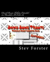 David Bowie Tribute - Mandala Adult Coloring Book Extended