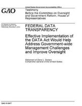 Federal Data Transparency