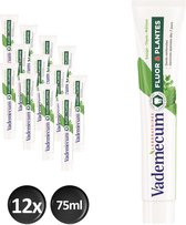 Vademecum Fluor & Plants Tandpasta 75 ml - 12 stuks