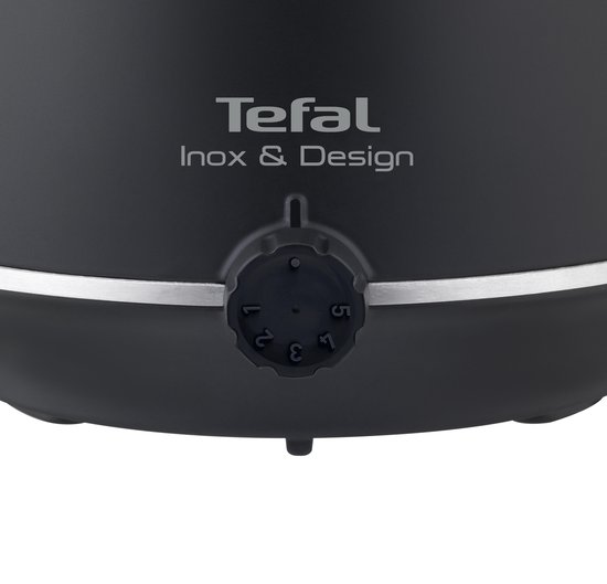 Tefal Inox & Design EF2658 - Elektrische Fonduepan - 8 Fonduevorkjes - 1.5L - Anti-aanbaklaag - RVS — afbeelding 4