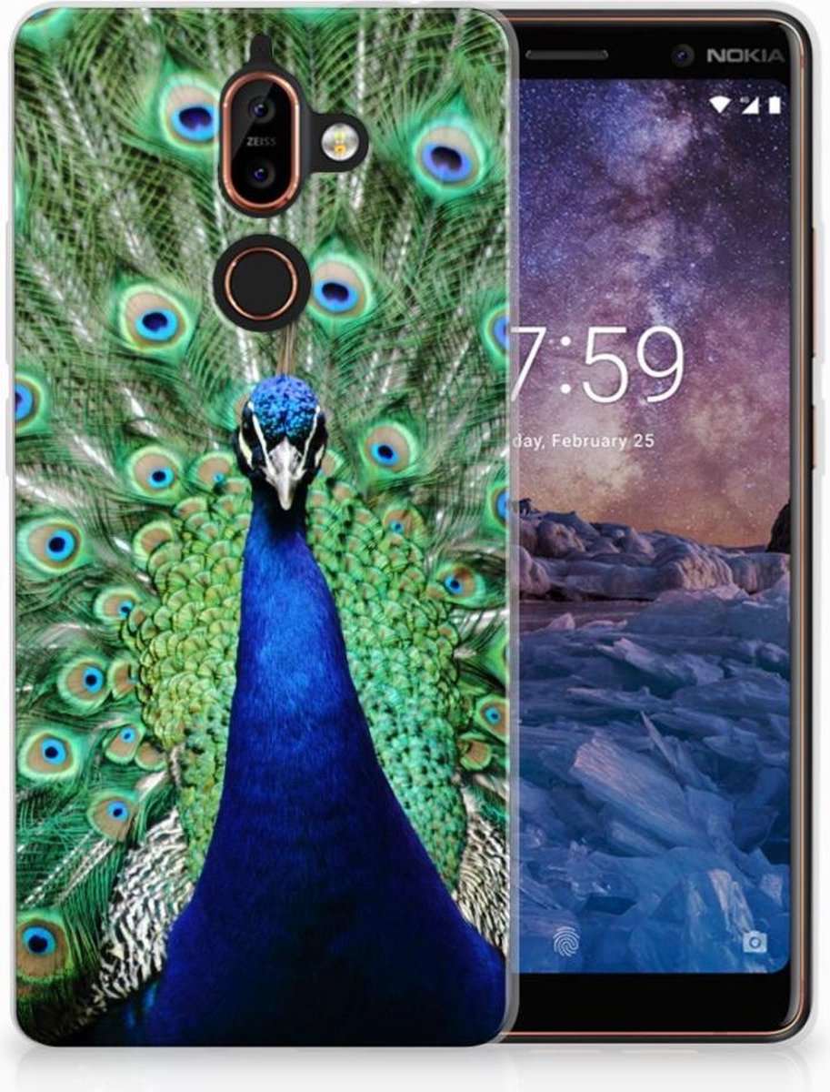 Nokia 7 Plus TPU Hoesje Pauw