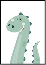 Poster kinderkamer dinosaurus A4
