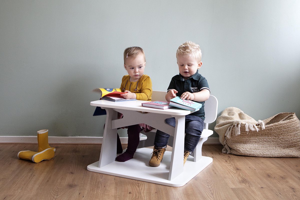 Manine Montessori Cube Chair Set (1 petit + 1 grand) - Table et chaise