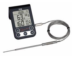 TFA Dostmann 14.1510.02 Barbecuethermometer Bewaking van ker
