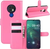 Nokia 6.2 / 7.2 Hoesje - Book Case - Roze