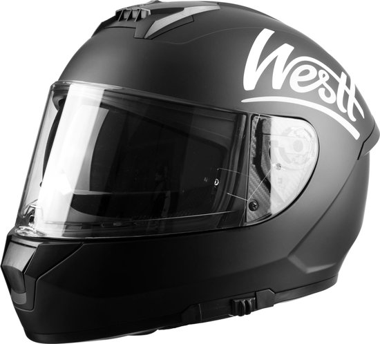 Motorhelm Met Bluetooth Opklaphelm Integraalhelm ECE Gecertificeerde Valhelm Integraalhelm Met Dubbel Vizier Voor Heren Dames Volwassenen E,S=55-56CM