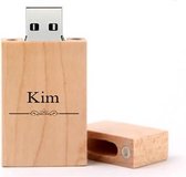 Kim naam kado verjaardagscadeau cadeau usb stick 32GB