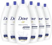Dove Deeply Nourishing Douchecrème - 6 x 250 ml - Voordeelverpakking