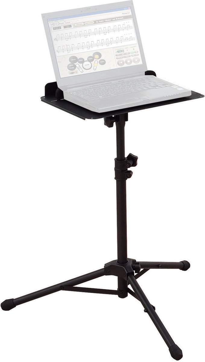 Roland SS‑PC1 – Verstelbare Laptop Stand voor HD‑1 V‑Drums – Stabiel Tripod‑Ontwerp & Veiligheidsbeugel