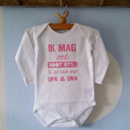 Romper - lange mouw - Konijn - Fresk Baby - Lievelings