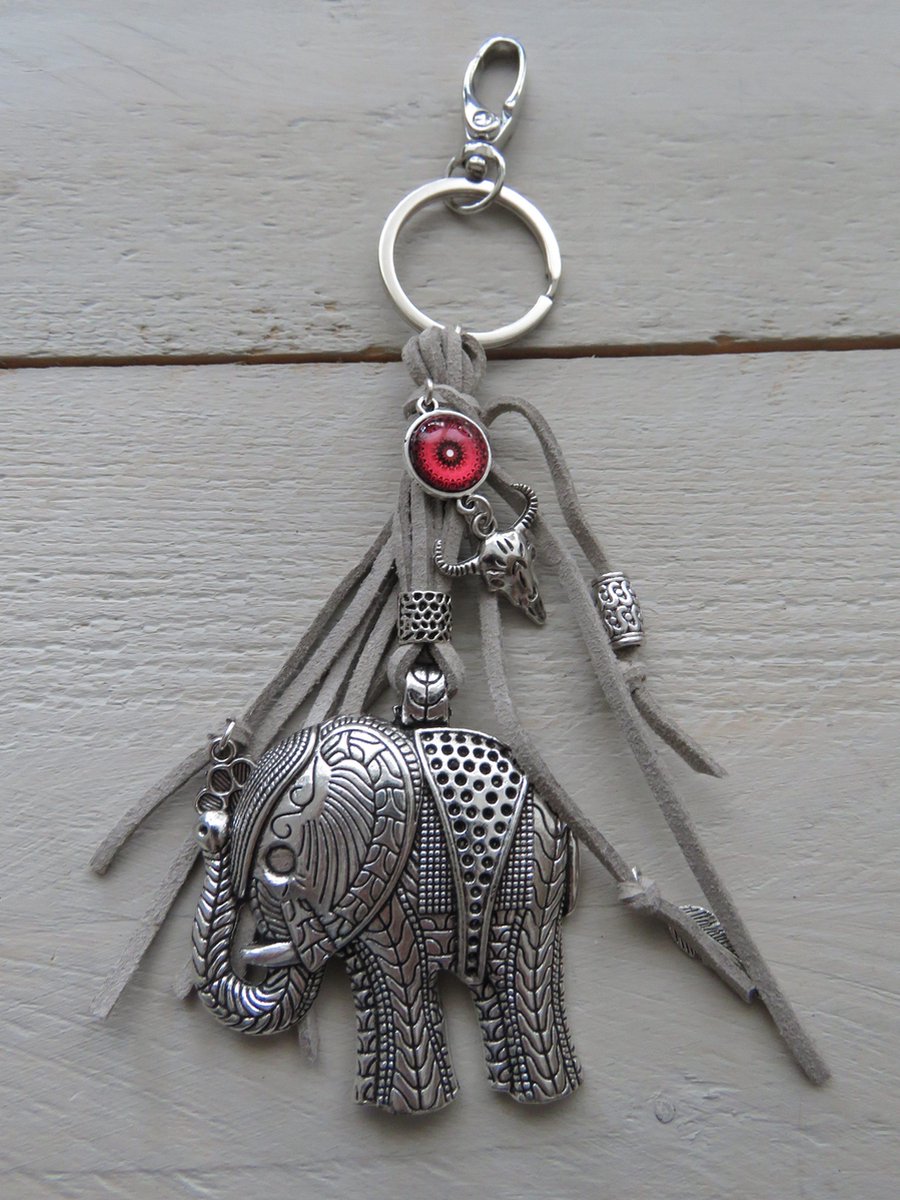 Sleutelhanger/tashanger (Olifant)