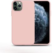 Nano Silicone Back Hoesje Geschikt voor iPhone 11 Pro Max - Licht Roze
