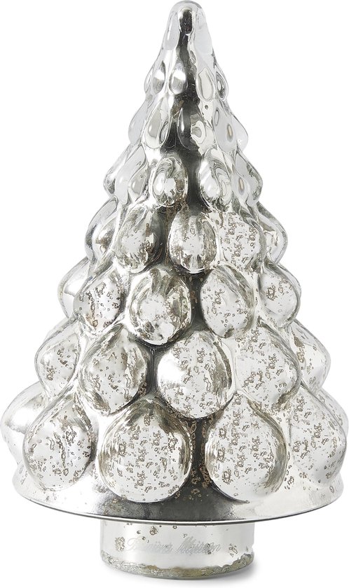 kwaad Mortal stuiten op Rivièra Maison Gstaad Christmas Tree With Light - Kerstverlichting - Glas -  Zilver | bol.com