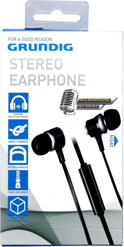 Grundig stereo oordopjes oortjes in ear | bol.com