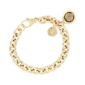 Bronzallure Chain Bracelet with Gemstone Yellow Gold (WSBZ00027Y)