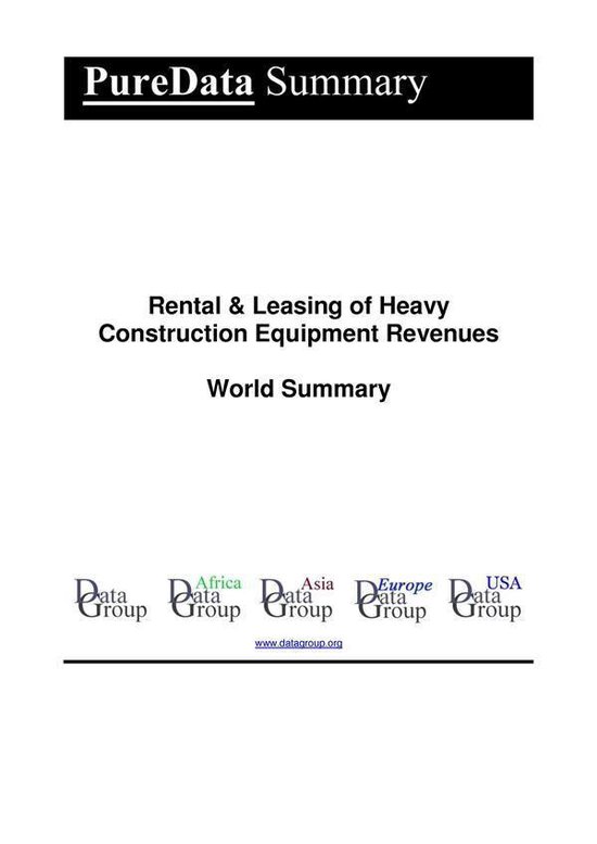 PureData World Summary 2639 - Rental & Leasing of Heavy Cons ... - cover