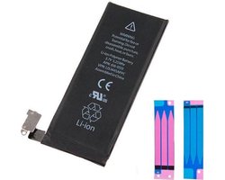 Voor Apple iPhone 4 - A+ Vervang Batterij/Accu Li-ion + Sticker Strips