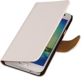 BestCases.nl Wit Motorola Nexus 6 Book Wallet Case Hoesje