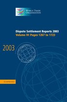 Dispute Settlement Reports 2003