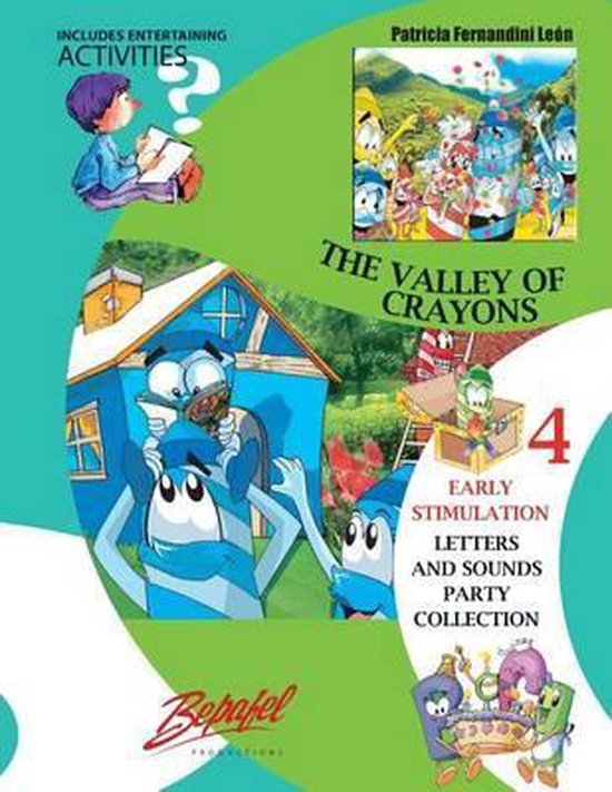 Letters and Souns Party Collection-The valley of the crayons - cover