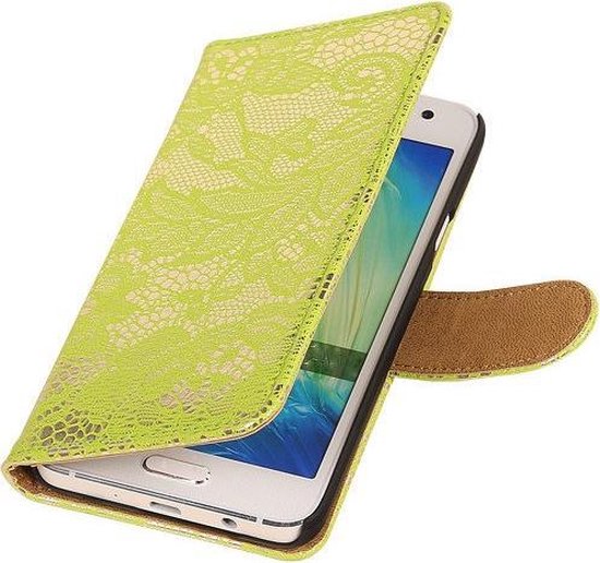 Samsung Galaxy A5 - Pochette Dentelle Verte / Dentelle - Book Case Housse  Portefeuille... | bol.com