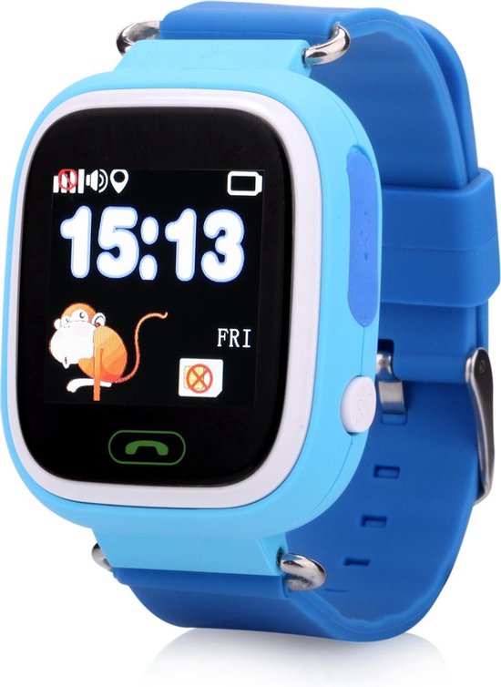 Premium GPS tracker telefoon horloge voor kinderen met LED