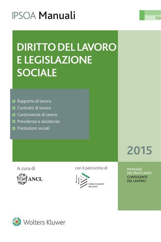 Manuale del praticante Consulente del lavoro - Diritto del L ... - cover