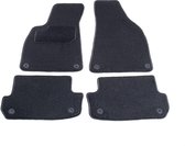 Automatten op maat - zwart stof - geschikt voor Audi A4 8H cabrio 2002-2009