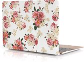 Macbook Case voor Macbook Pro 15 inch (zonder retina) - Laptoptas - Hard Case - Rozen