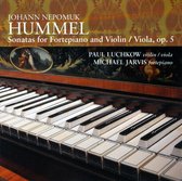 Hummel: Sonatas for Fortepiano & Violin/Viola, Vol. 5