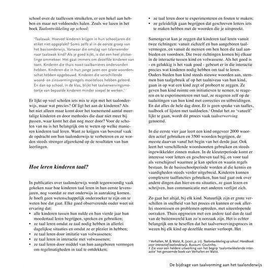 Taal leren op eigen kracht