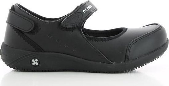 OXYPAS NELIE : Comfortabele ballerina in leder - Maat 38 - Zwart