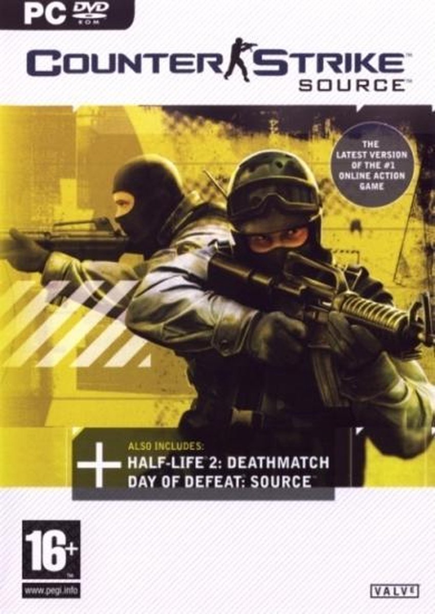 Counter Strike, Source (DVD-Rom) Games bol.com