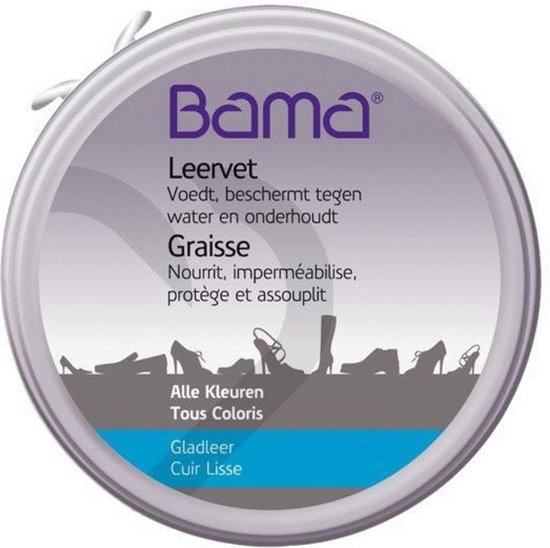Bama Leather Grease Smooth Leather - Entretien des chaussures - 100 ml Naturel
