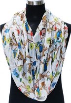 Prachtige colshawl omslagdoek 'Gabrielle' DD-1150