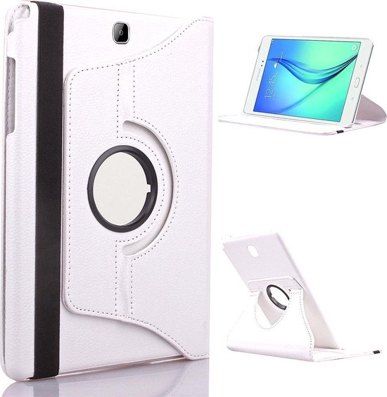 diepte defect plan Tablethoes geschikt voor Samsung Galaxy Tab S2 9.7 - Book Case - Wit |  bol.com