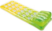 Groen opblaasbaar Intex luchtbed 188 x 71 cm - zwembad speelgoed voor kinderen en volwassenen - opblaasbedden - Waterspeelgoed