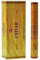 HEM Wierook - Cedar - Slof (6 pakjes/120 stokjes)